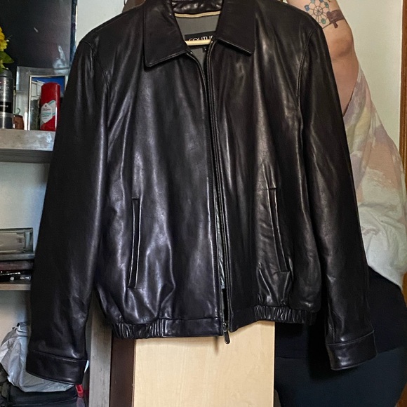 Men’s Leather Jacket - Picture 1 of 2